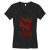 the owls Women's V-Neck T-Shirt