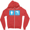 your girlfriend my girlfriend mens funny t shirt Zipper Hoodie