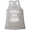 Super Cool Mimi Of A Freaking Awesome Grandson Racerback Tank