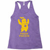 the dark sun Racerback Tank