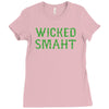 wicked smaht funny (2) Ladies Fitted T-Shirt