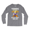 Training To Beat Goku Long Sleeve Shirts