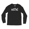 evolution of a zombie Long Sleeve Shirts