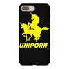 uniporn funny t unicorn comic porn horse myth ride canter animal iPhone 8 Plus Case