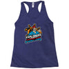 pescespada island explorers Racerback Tank