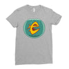 angry goldfish cartoon Ladies Fitted T-Shirt