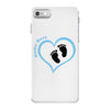 Baby Boy with Heart Any Name Customized iPhone 7 Case
