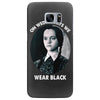 on wednesdays we wear black Samsung Galaxy S7 Edge Case