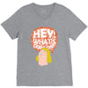 hey man V-Neck Tee
