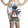 who loves german shepherd Pencil Skirts
