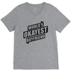 worlds okayest boyfriend V-Neck Tee