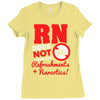 refreshments and narcotics Ladies Fitted T-Shirt