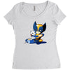 the purrfect gift Women's Triblend Scoop T-shirt