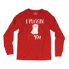i puggin love you Long Sleeve Shirts