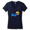 pac chain comp Women's V-Neck T-Shirt