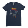 back to the future Ladies Fitted T-Shirt