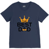 The Best Dad V-Neck Tee