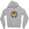 gold animal best Zipper Hoodie