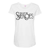 we can be sheroes Maternity Scoop Neck T-shirt