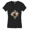 slowride surf men's surfing Women's V-Neck T-Shirt