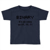 binary Toddler T-shirt