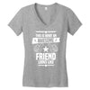 Awesome Friend  Looks Like Women's V-Neck T-Shirt
