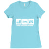 eat Ladies Fitted T-Shirt
