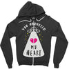 you abducted my heart Zipper Hoodie