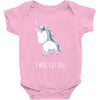 stabby the unicorn Baby Onesie