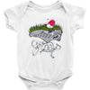 don't step on the grass Baby Bodysuit