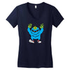 monster Women's V-Neck T-Shirt