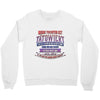 meine tochter ist t&auml;towiert Crewneck Sweatshirt
