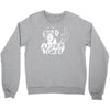affen geil  fun ,spr&uuml;che,lustig,affe,mittelfinger,stinkefinger,party Crewneck Sweatshirt