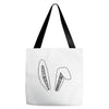 bunny ears Tote Bags