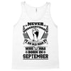 Never Underestimate Old Man Who Was Born September Tank Top