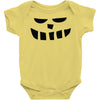 smiling teeth pumpkin face Baby Onesie