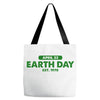 earth day shirt Tote Bags