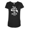 negative mind fanart Maternity Scoop Neck T-shirt