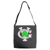 violent gentlemen hockey lifestyle Adjustable Strap Totes