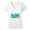 shit happens Women's V-Neck T-Shirt