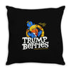 trump berries Throw Pillow