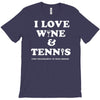 wine and tennis tee T-Shirt
