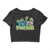 your brains Crop Top