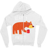 bearly awake Zipper Hoodie