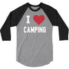 i love camping! 3/4 Sleeve Shirt