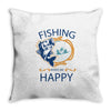 Fishing Throw Pillow