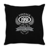 vintage quality without compromise 1991 aged to perfection Throw Pillow