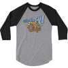 octopus with bubble gun goes pewpew 3/4 Sleeve Shirt