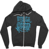 giving up on my dreams Zipper Hoodie