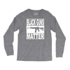 black guns matter Long Sleeve Shirts
